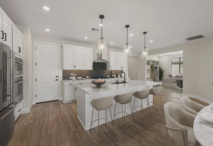 Virtually Staged Trilogy Ridgecrest Dream HS 87 Kitchen  - 6 of 23