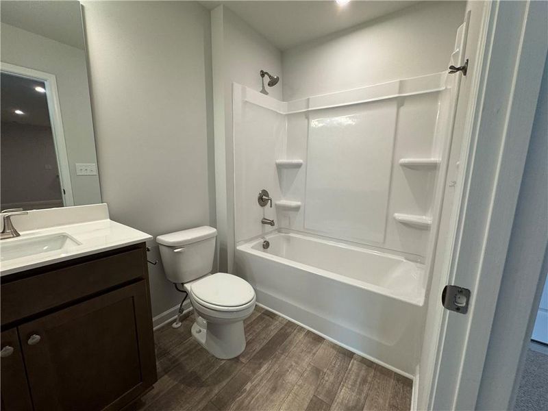 Furnished interior view inside a new home in Silver Leaf, Dawsonville (Image 3).