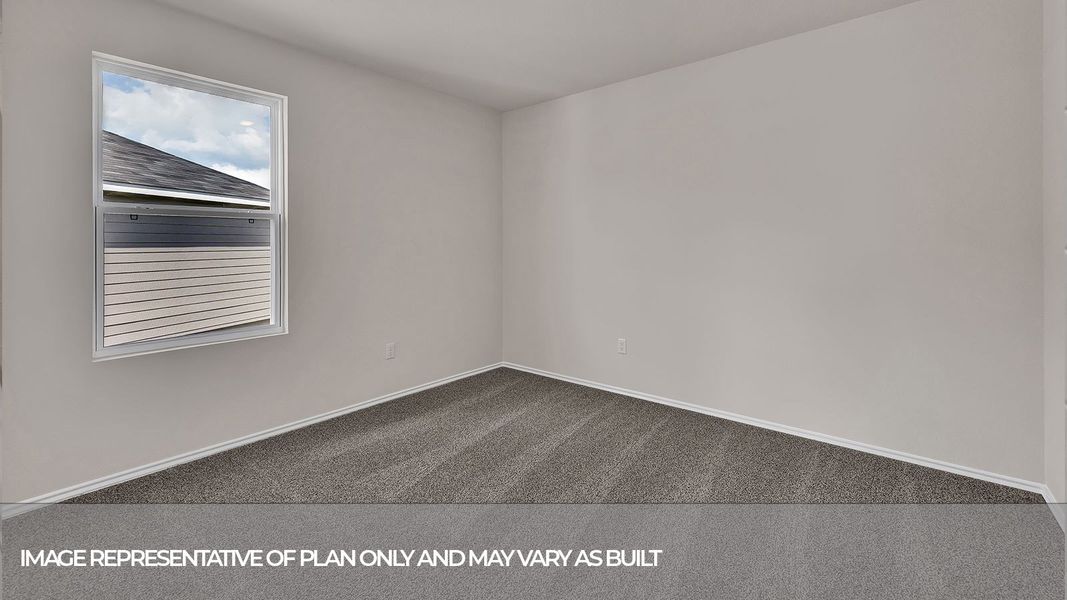 Representative unfurnished interior of a home built from the The Hannah by D.R. Horton in Bollinger, Maxwell (Image 28). Representative unfurnished interior of a home built from the The Hannah by D.R. Horton in Bollinger, Maxwell (Image 28).