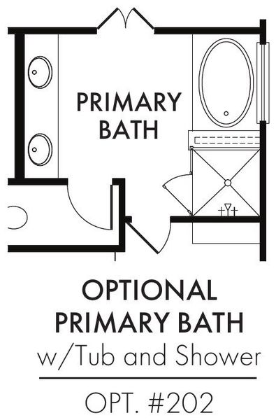 Master Bath – Tub Shower 1/2 Wall Master Bath – Tub Shower 1/2 Wall