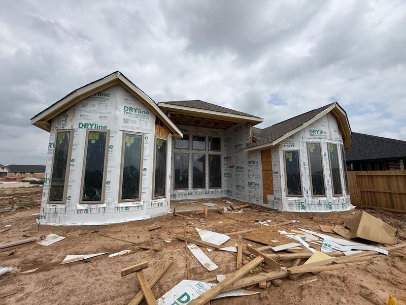In-progress construction of a new home in Candela, Richmond, TX (Image 9).