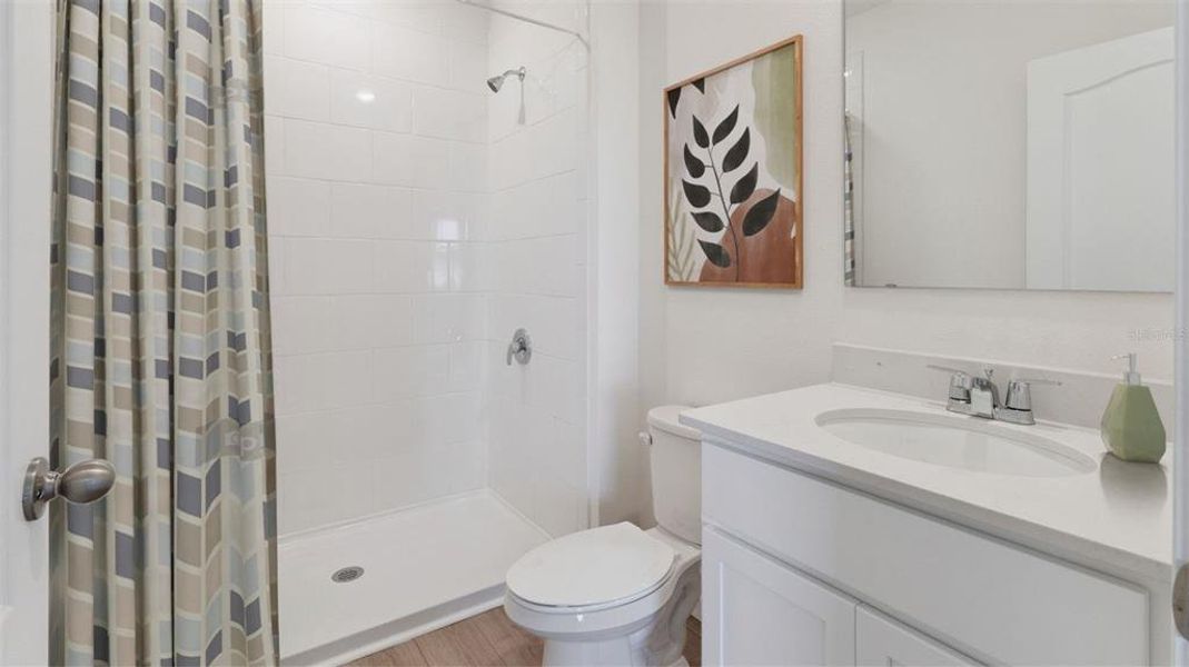 Furnished interior view inside a new home in , Kissimmee (Image 17).