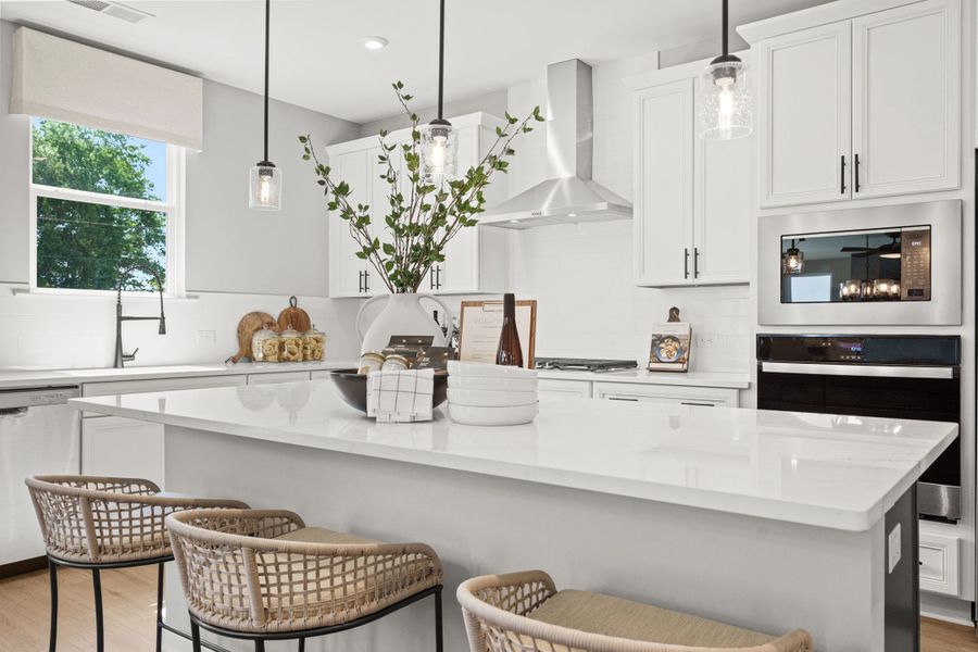 Representative furnished interior of a home built from the The Hickory A by Davidson Homes LLC in Wehunt Meadows, Hoschton (Image 17).