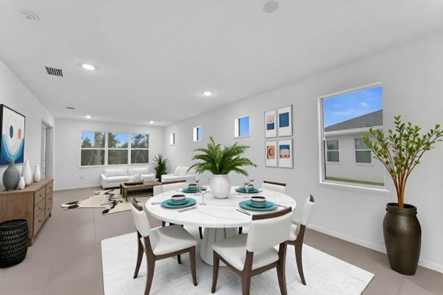 Furnished interior view inside a new home in , Vero Beach (Image 10). Furnished interior view inside a new home in , Vero Beach (Image 10).