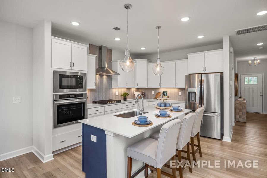 Furnished interior view inside a new home in Springvale, Fuquay Varina (Image 29).
