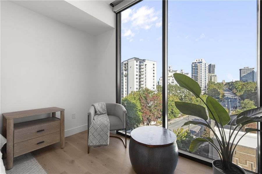 Furnished interior view inside a new home in The Dillon Buckhead, Atlanta (Image 20).