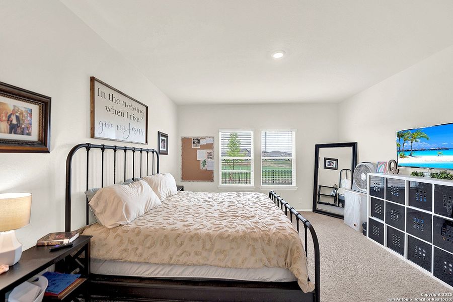 Furnished interior view inside a new home in The Links at River Bend, Floresville (Image 7).