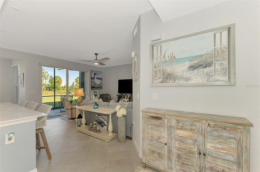 Furnished interior view inside a new home in , Venice (Image 39).