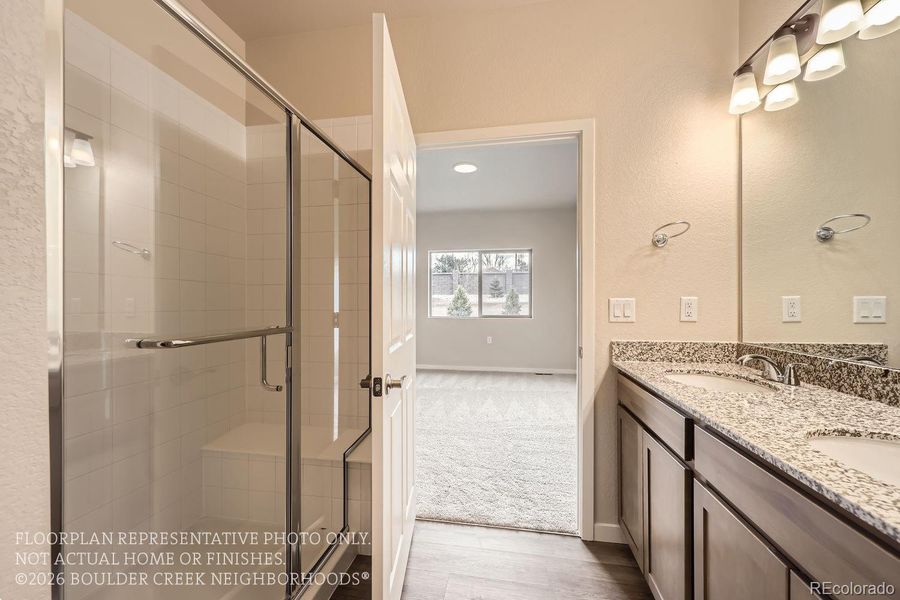 Furnished interior view inside a new home in Knolls, Westminster (Image 14).