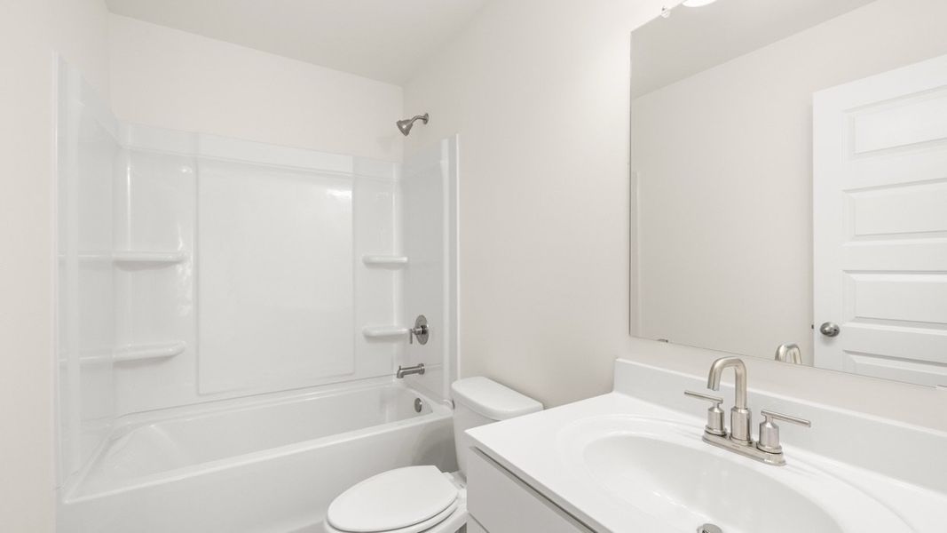 Furnished interior view inside a new home in Wildwood, Covington (Image 15). Furnished interior view inside a new home in Wildwood, Covington (Image 15).