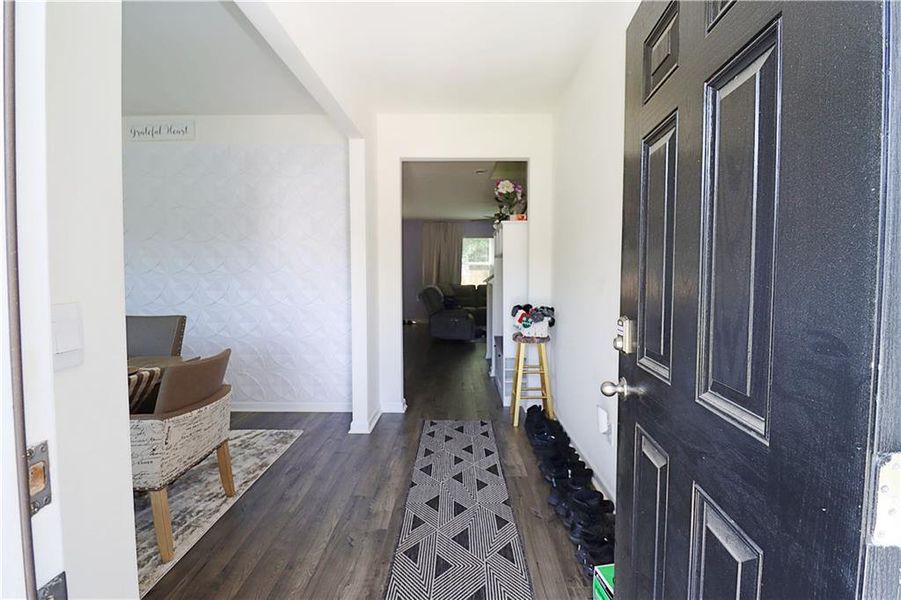 Furnished interior view inside a new home in , Atlanta (Image 4).