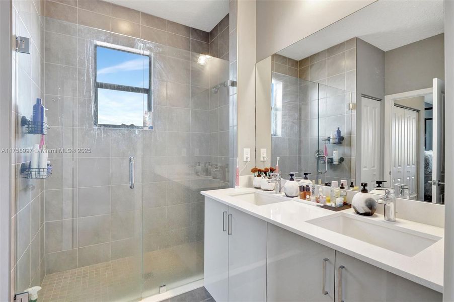 Furnished interior view inside a new home in , Ave Maria (Image 8).