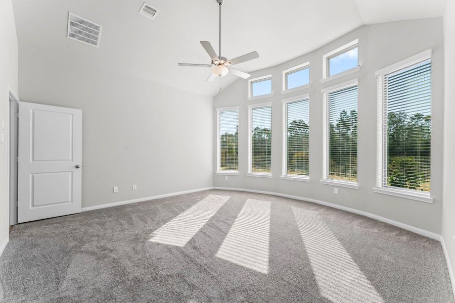 Spacious, unfurnished interior of a new home in The Highlands, Porter (Image 32). Spacious, unfurnished interior of a new home in The Highlands, Porter (Image 32).