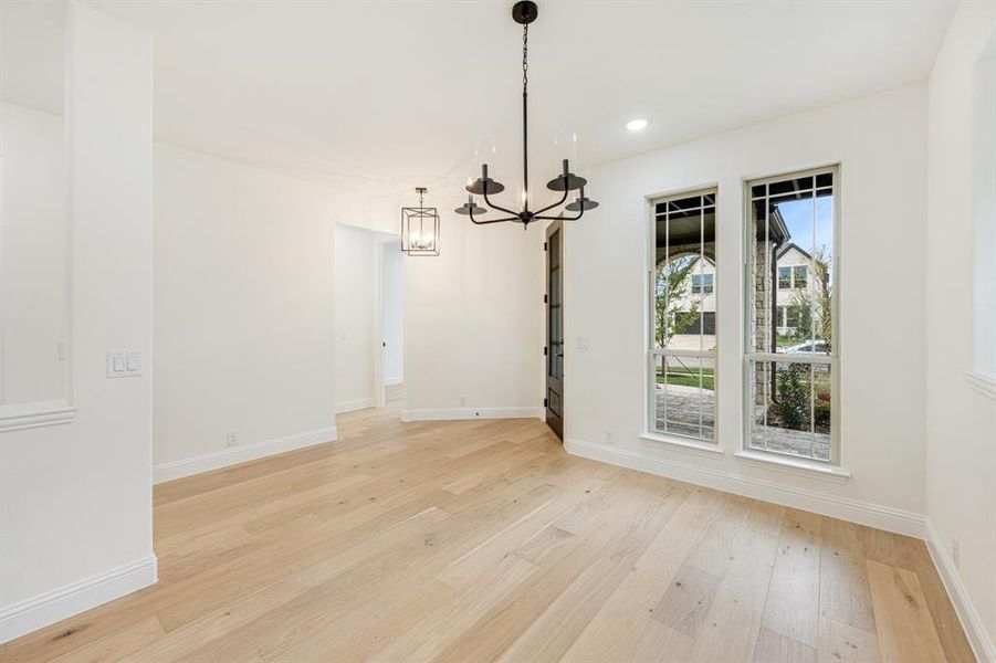 Spacious, unfurnished interior of a new home in Windsong Ranch Classic 61, Prosper (Image 22).