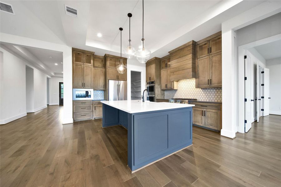 Furnished interior view inside a new home in High Meadow Estates, New Waverly (Image 11).