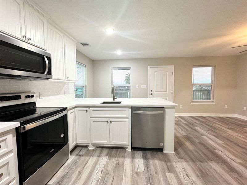Furnished interior view inside a new home in , Surfside Beach (Image 6). Furnished interior view inside a new home in , Surfside Beach (Image 6).