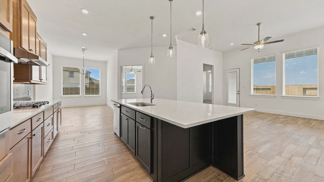 Furnished interior view inside a new home in Attwater 55s, Waller (Image 12).