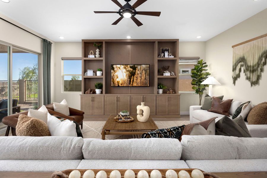 Representative furnished interior of a home built from the Garnet by Mattamy Homes in Tierra Vistoso, Surprise (Image 10).