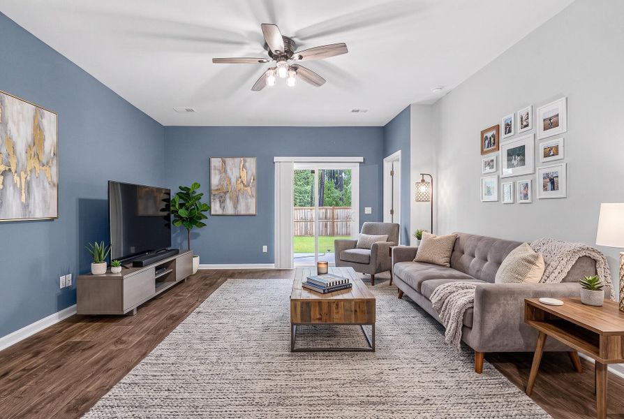 Furnished interior view inside a new home in Cypress Preserve, Moncks Corner (Image 18). Furnished interior view inside a new home in Cypress Preserve, Moncks Corner (Image 18).