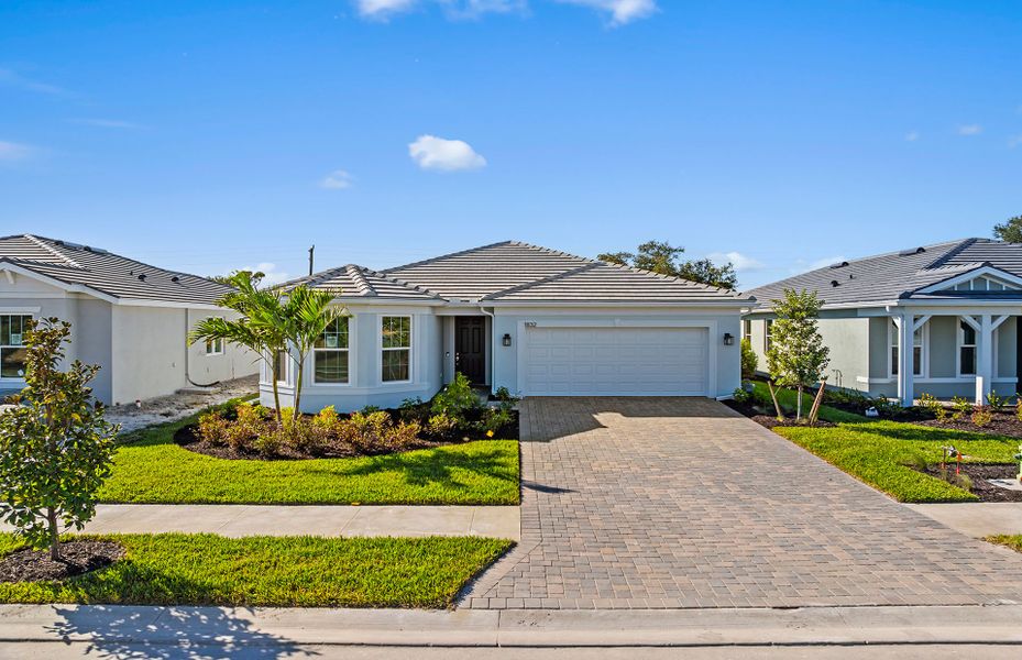 Representative exterior photo of a completed home built from the Mystique by Pulte Homes in Shores at Stillwater, Englewood, FL (Image 27).