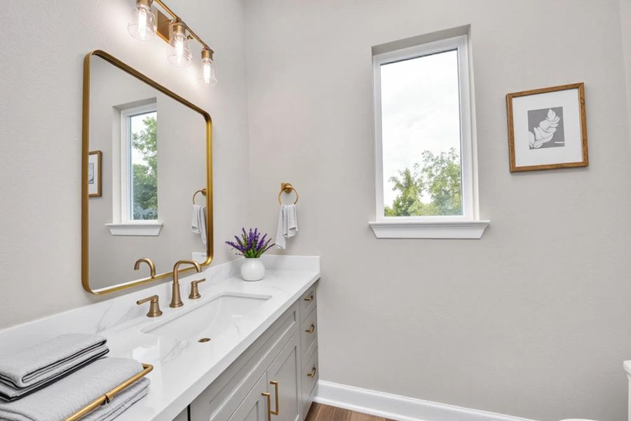 Powder room 2nd floor