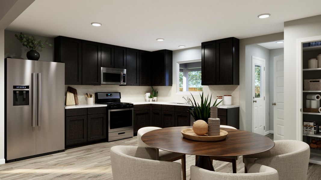 Representative furnished interior of a home built from the The Sage by Legend Homes in Cinco Lakes, San Antonio (Image 6).