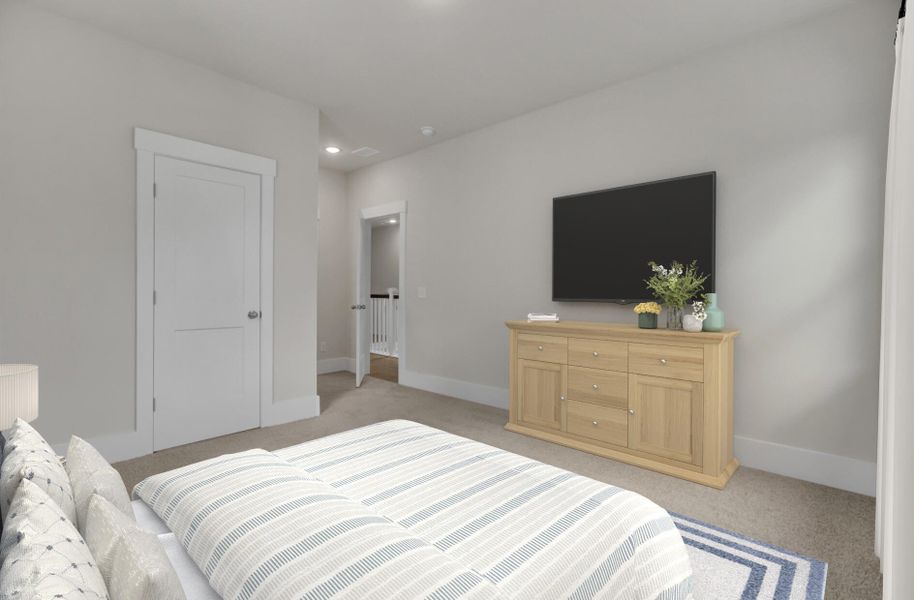 Furnished interior view inside a new home in , Johns Island (Image 11).