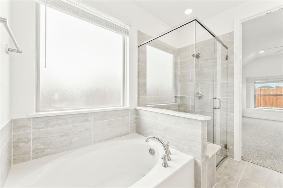 Furnished interior view inside a new home in Sutton Fields, Celina (Image 7).