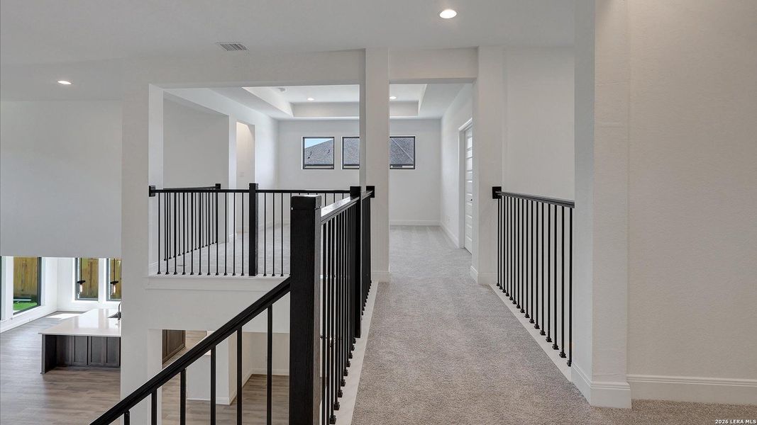 Spacious, unfurnished interior of a new home in Kallison Ranch, San Antonio (Image 22). Spacious, unfurnished interior of a new home in Kallison Ranch, San Antonio (Image 22).