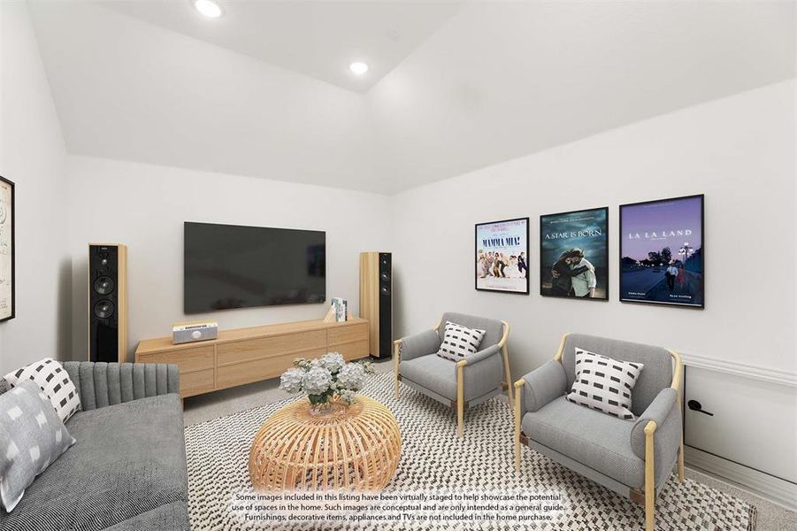 Furnished interior view inside a new home in West Crossing, Anna (Image 20). Furnished interior view inside a new home in West Crossing, Anna (Image 20).