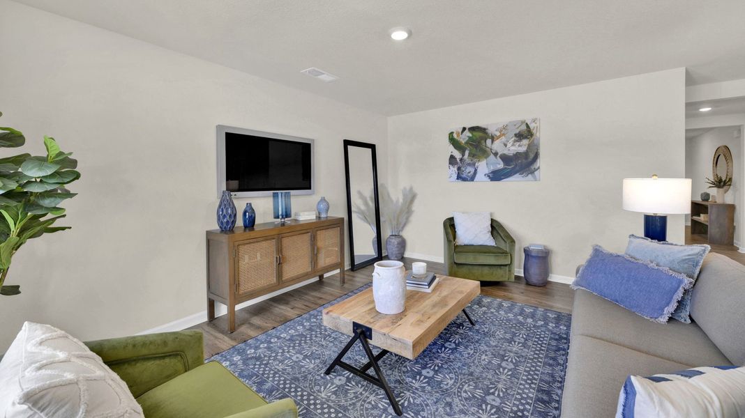 Furnished interior view inside a new home in Price's Point, Knoxville (Image 14).