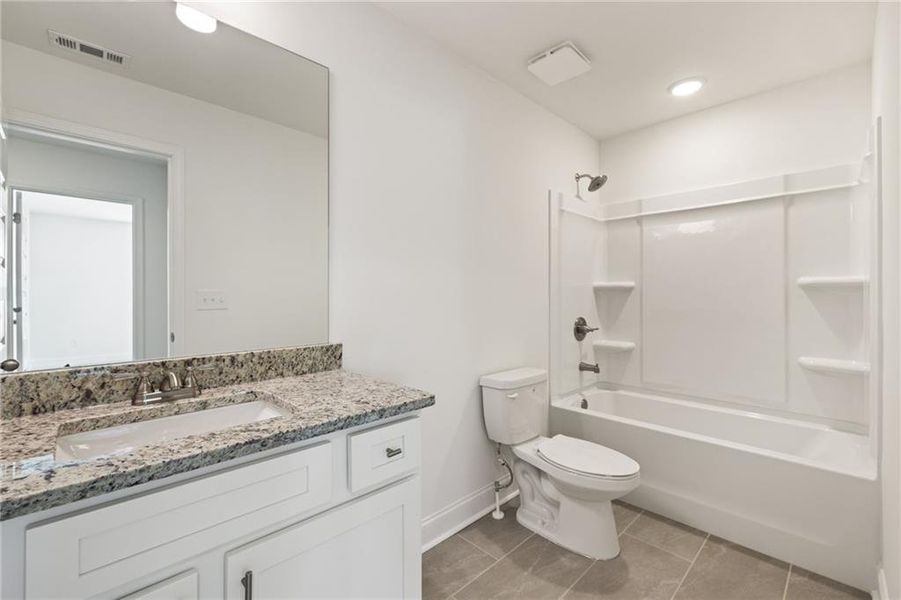 Furnished interior view inside a new home in Mulberry Summit, Flowery Branch (Image 6).
