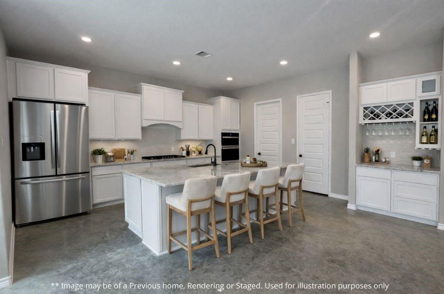 Furnished interior view inside a new home in , Huntsville (Image 39).