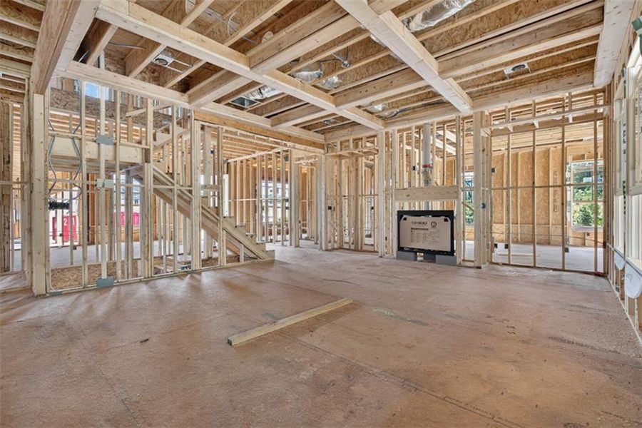 In-progress construction of a new home in , Statham, GA (Image 10). In-progress construction of a new home in , Statham, GA (Image 10).