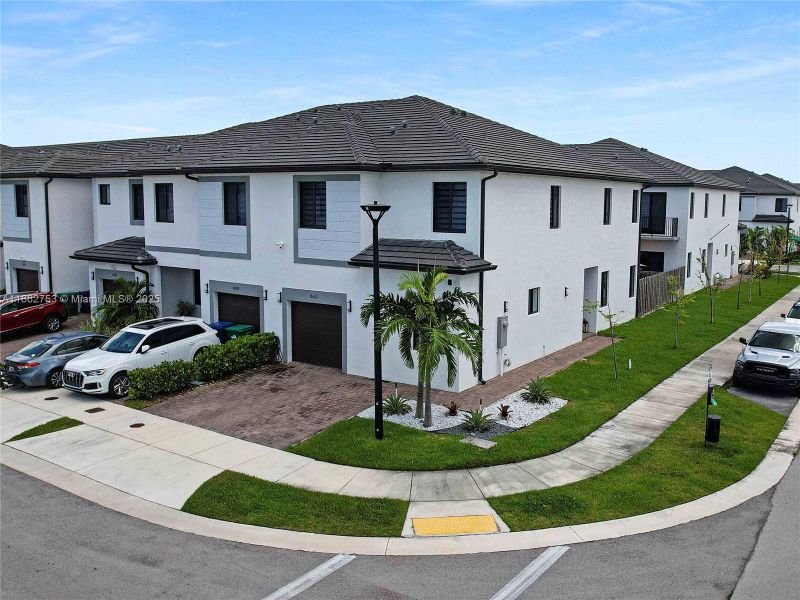 Front exterior of a new home in , Miami, FL, highlighting curb appeal (Image 2). Front exterior of a new home in , Miami, FL, highlighting curb appeal (Image 2).