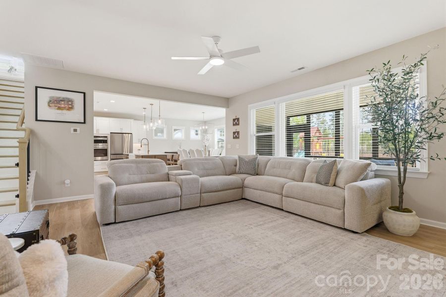 Furnished interior view inside a new home in , Charlotte (Image 16).