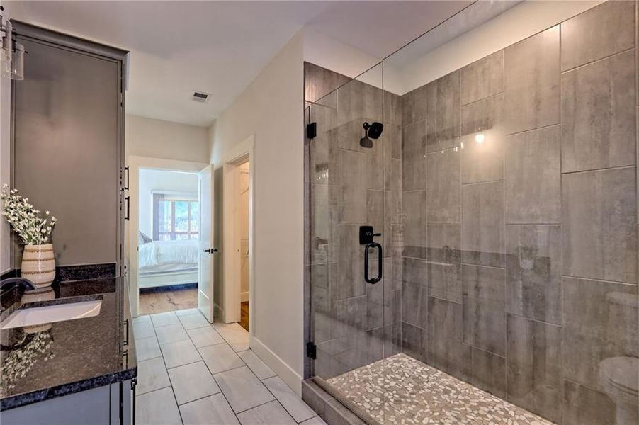 Furnished interior view inside a new home in , Hiawassee (Image 29).