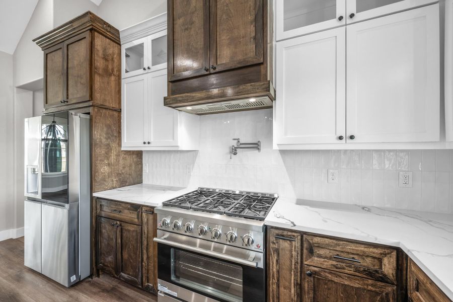 Furnished interior view inside a new home in , New Waverly (Image 10). Furnished interior view inside a new home in , New Waverly (Image 10).