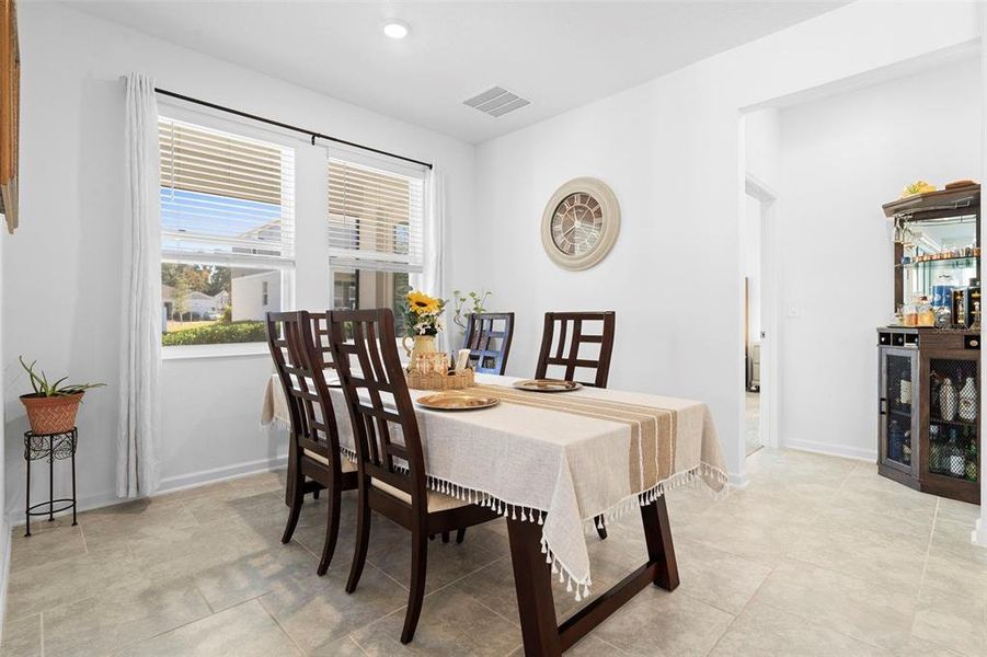 Furnished interior view inside a new home in Rhett's Ridge: Legacy Collection, Apopka (Image 15).