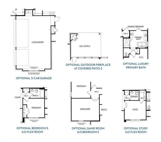floorplan concept 2623 01 mockingbird hills signature series joshua tx landsea homes