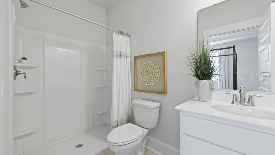 Furnished interior view inside a new home in Berkeley Bay, Ridgeville (Image 33).