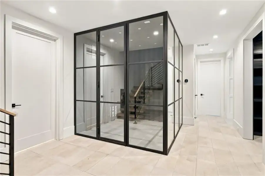 Furnished interior view inside a new home in , Atlanta (Image 63).