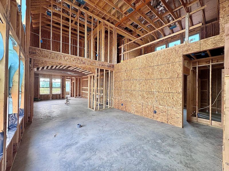 In-progress construction of a new home in Meridiana, Manvel, TX (Image 13).