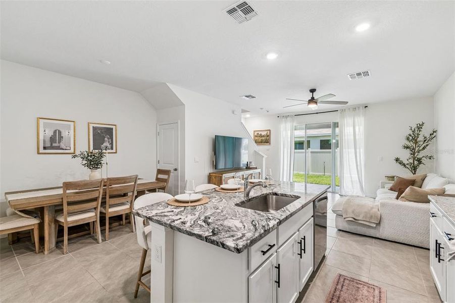 Furnished interior view inside a new home in , Land O' Lakes (Image 7).