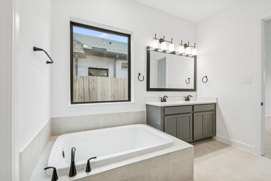 Furnished interior view inside a new home in Riceland 50’ Front Load Homesites, Mont Belvieu (Image 12).