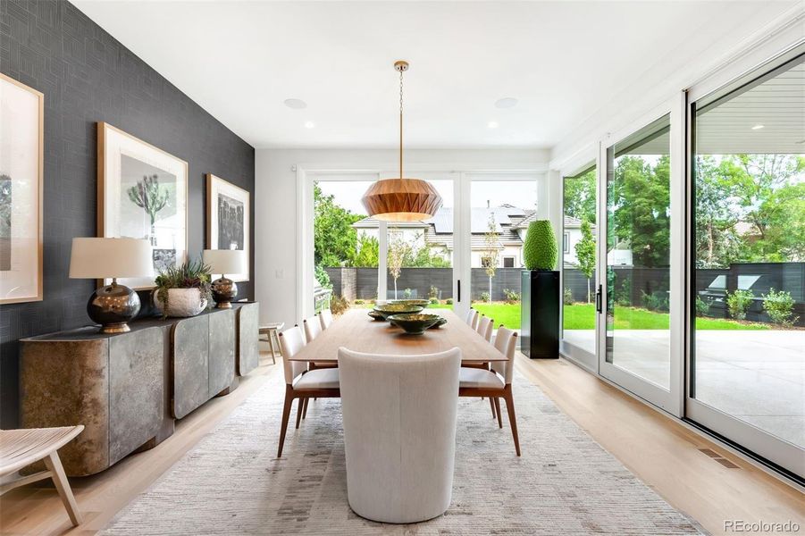 Furnished interior view inside a new home in , Denver (Image 20). Furnished interior view inside a new home in , Denver (Image 20).