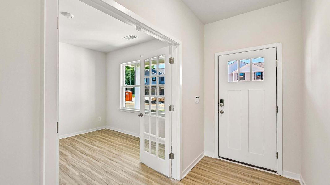 Spacious, unfurnished interior of a new home in Clark Creek Landing, Lincolnton (Image 12). Spacious, unfurnished interior of a new home in Clark Creek Landing, Lincolnton (Image 12).