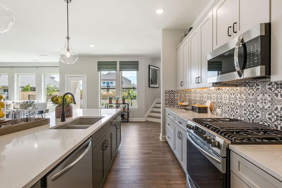 Furnished interior view inside a new home in Prairieland Village 40' Homesites, Cypress (Image 25). Furnished interior view inside a new home in Prairieland Village 40' Homesites, Cypress (Image 25).