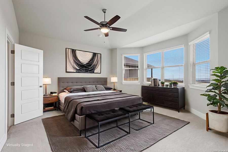 Furnished interior view inside a new home in Lark Canyon, New Braunfels (Image 11).