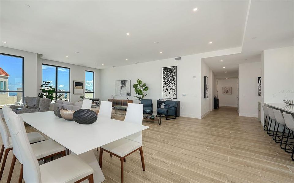 Furnished interior view inside a new home in , Sarasota (Image 17).